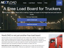 Tablet Screenshot of nextload.com